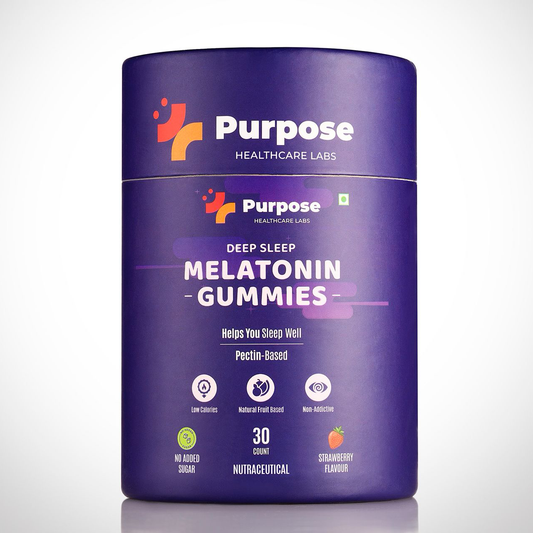 Melatonin Sleep Gummies – Pactin Based Non-Habit Forming Natural Sleep Aid - Purpose Healthcare