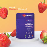 Melatonin Sleep Gummies – Pactin Based Non-Habit Forming Natural Sleep Aid - Purpose Healthcare