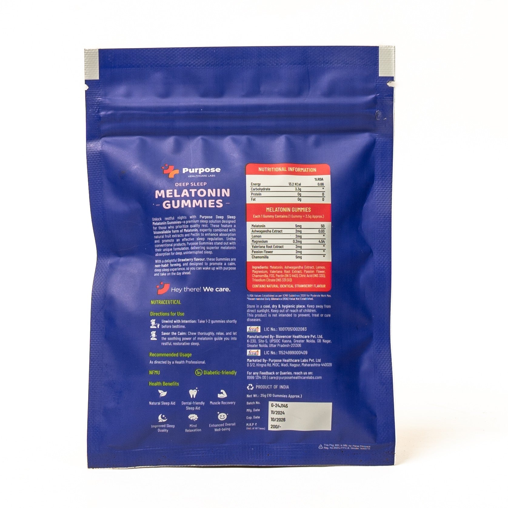 Melatonin Gummies - Pack of 10