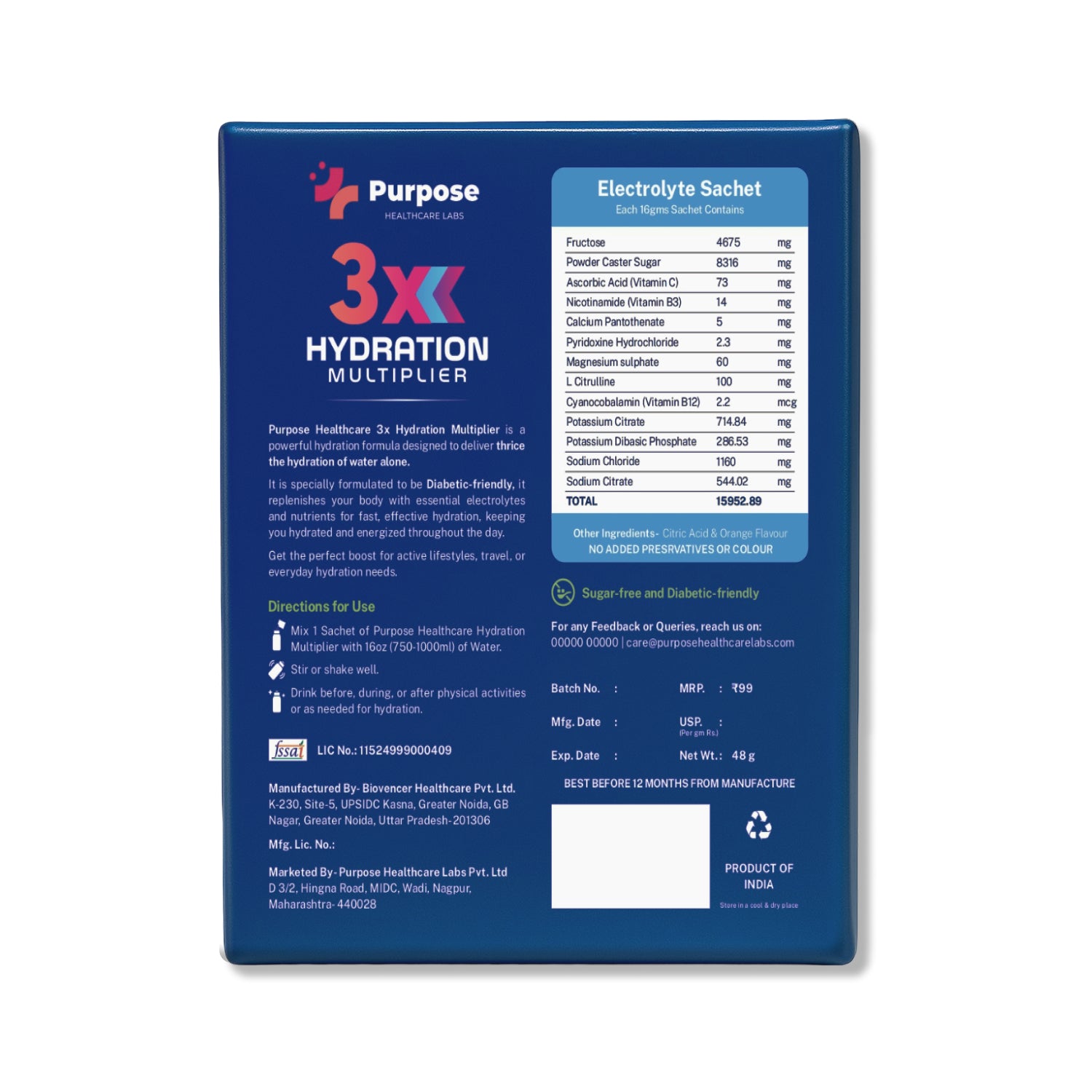 Hydration Multiplier - Pack of 3