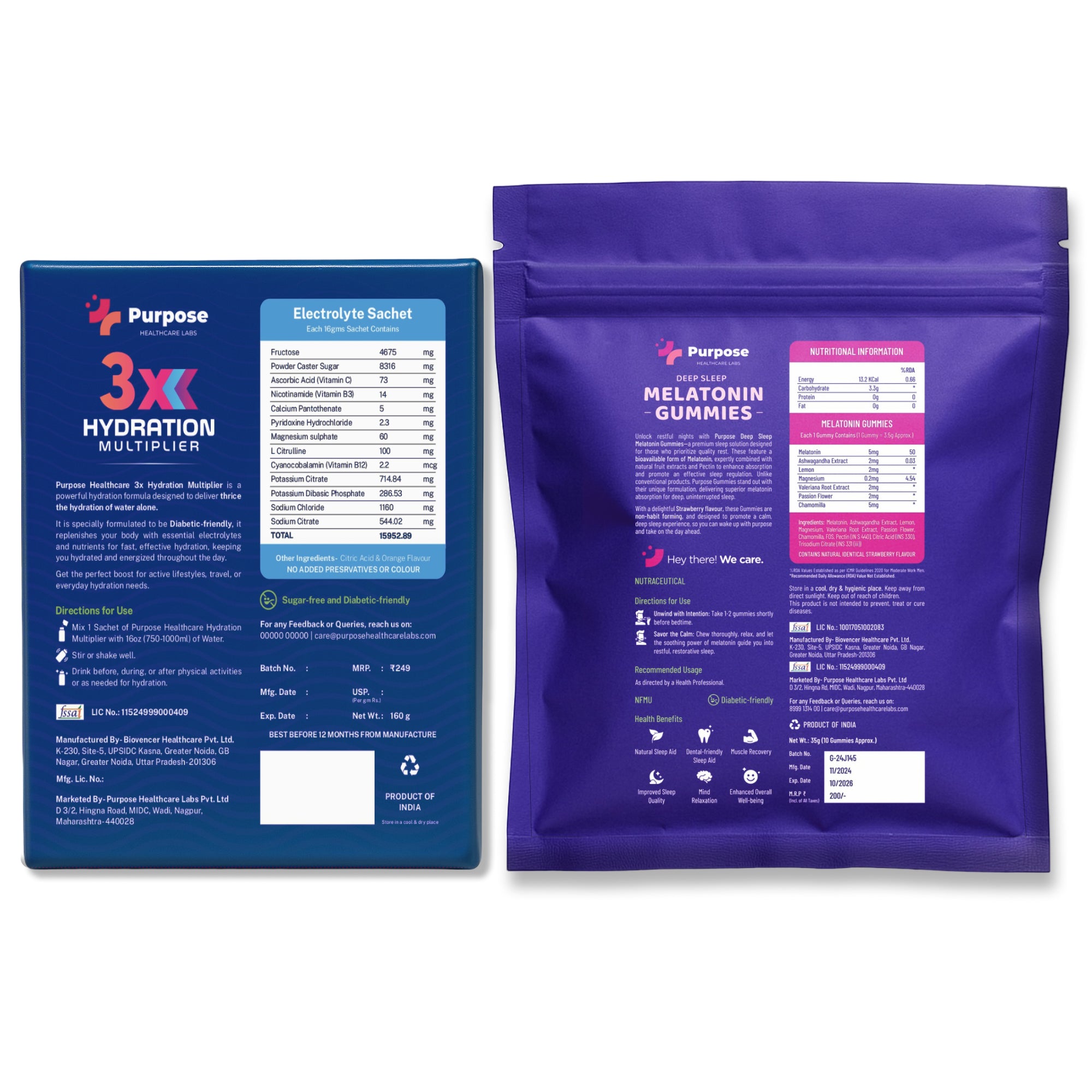 Hydration & Sleep Essentials