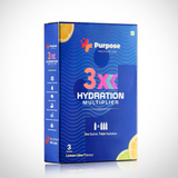 3X Hydration Multiplier with Electrolytes & Vitamins – One Sachet Triple Hydration – Pack of 3