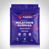 Melatonin Sleep Gummies – Pactin Based Non-Habit Forming Natural Sleep Aid - Purpose Healthcare